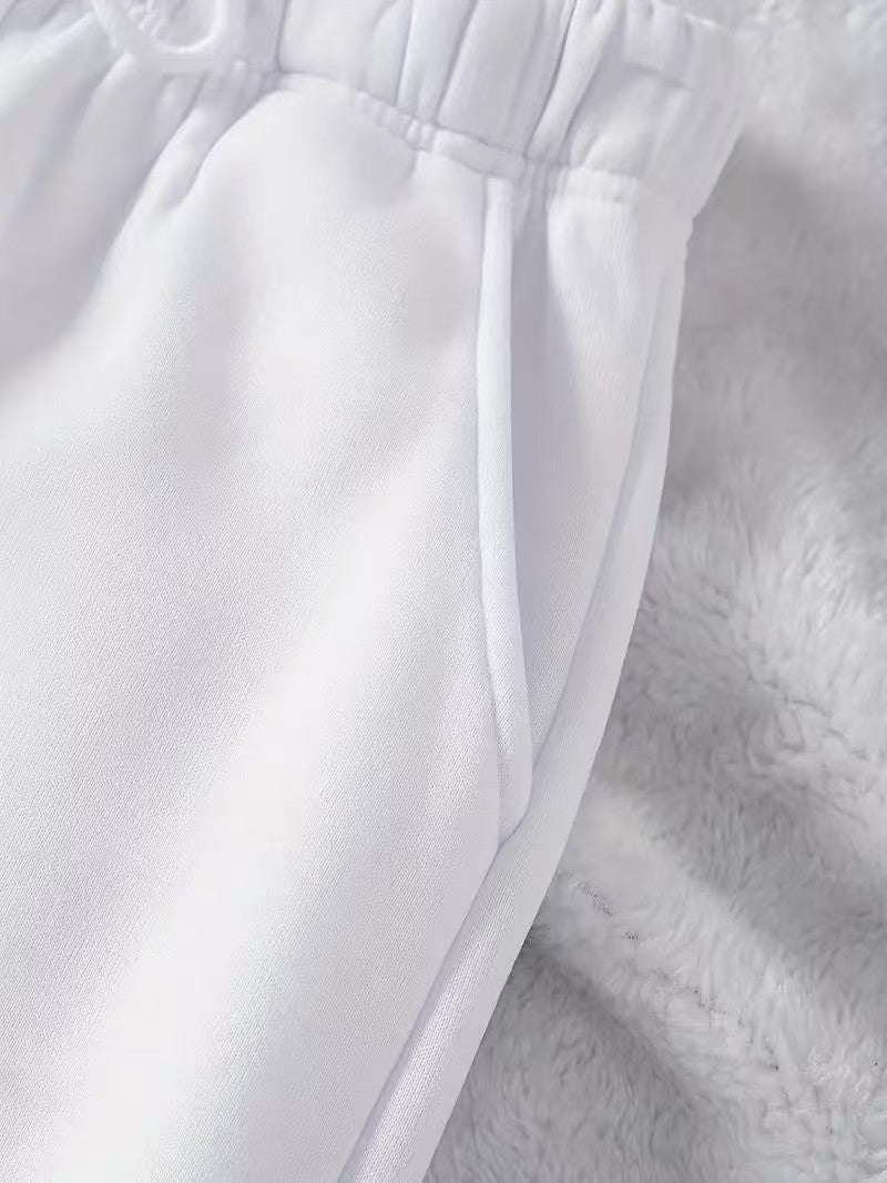 Damen Bequeme Freizeit-Hose mit Gummizug und seitlichen Taschen EB