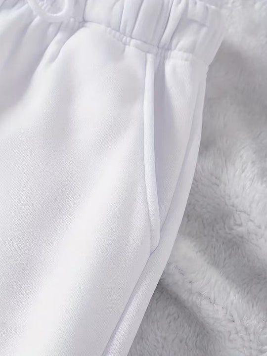 Damen Bequeme Freizeit-Hose mit Gummizug und seitlichen Taschen EB