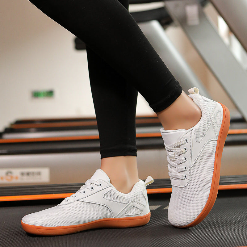 Damen Leichte Freizeitsneaker mit atmungsaktivem Obermaterial und rutschfester Sohle EB