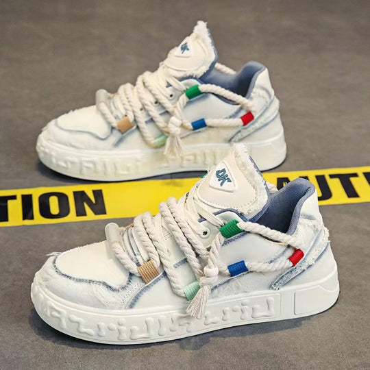 Damen modische Sneaker mit einzigartigem Schnürsystem und hochflexibler Sohle EB