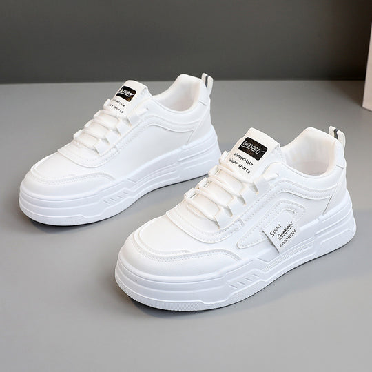 Damen modische Sneakers mit stoßdämpfendem Sohlenprofil und atmungsaktivem Obermaterial EB