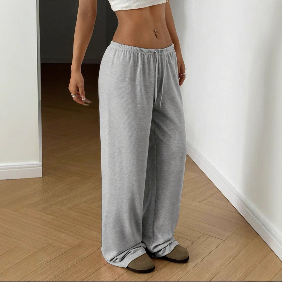Damen Weite Sweatpants mit elastischem Bund EB