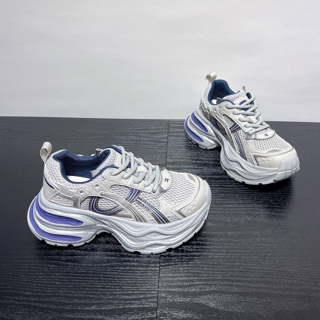 Damen Sportliche Lauf-Sneaker mit dämpfender Sohle und atmungsaktivem Obermaterial EB