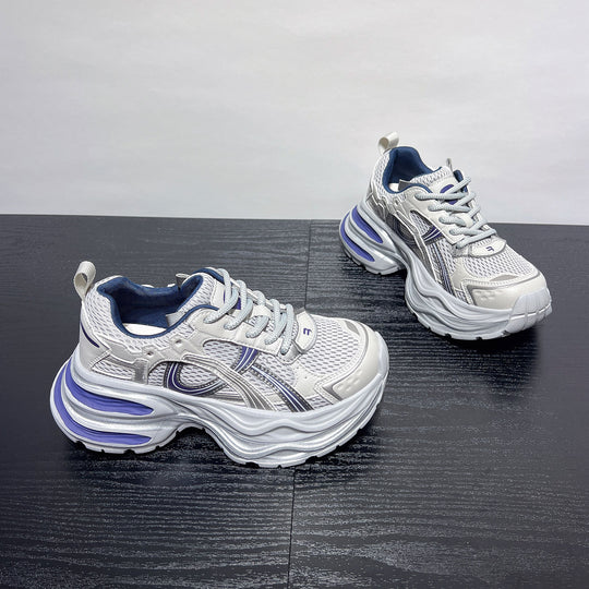 Damen Sportliche Lauf-Sneaker mit dämpfender Sohle und atmungsaktivem Obermaterial EB