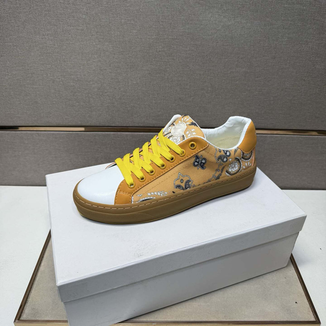 Damen Sneakers mit einzigartigem floralen Muster und komfortabler Gummisohle EB
