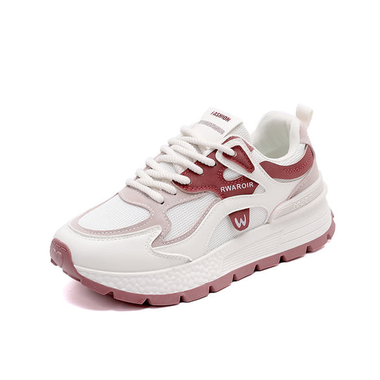 Damen Sportliche Sneakers mit atmungsaktivem Obermaterial und komfortabler Dämpfung EB