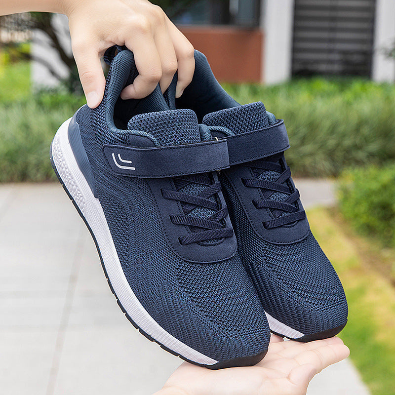 Damen Sportliche Sneaker mit verstellbarem Klettverschluss und atmungsaktivem Obermaterial EB