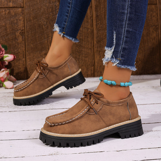 Damen Komfortable Boots mit strapazierfähiger Profilsohle EB