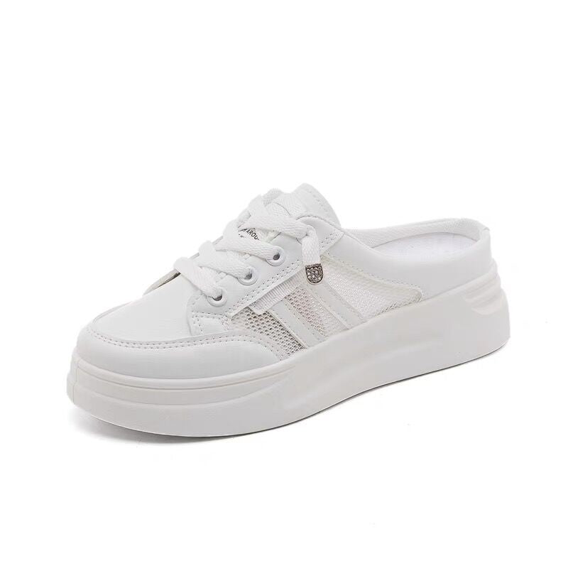 Damen Slip-On Sneakers mit atmungsaktiver Netzstruktur und bequemer Sohle EB