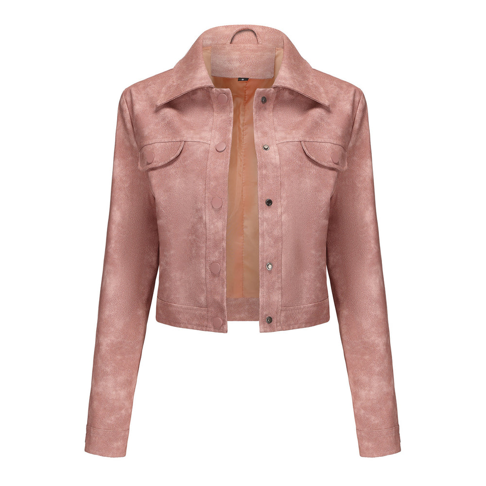 Damen modische kurz geschnittene jacke EB