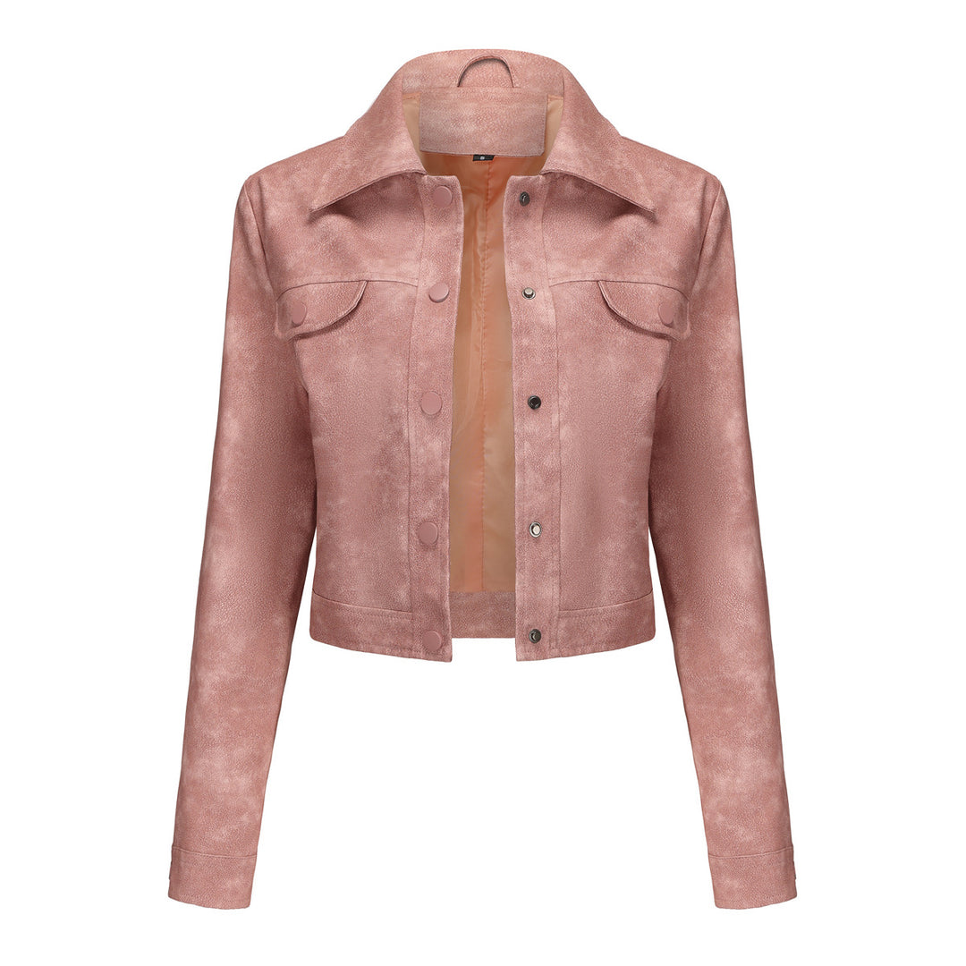 Damen modische kurz geschnittene jacke EB