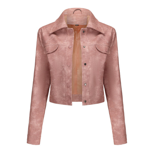 Damen modische kurz geschnittene jacke EB