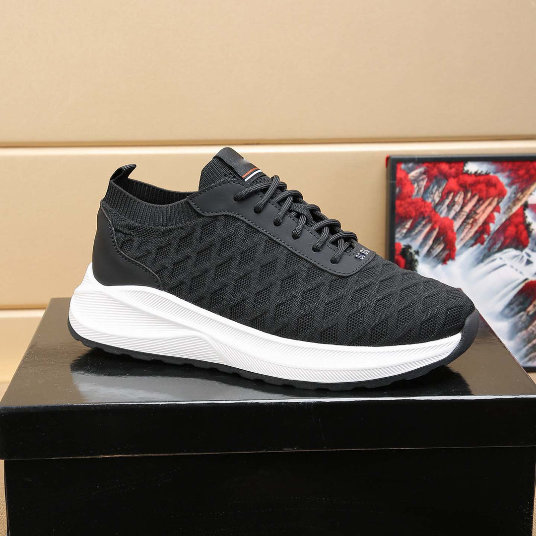 Damen Sportliche Mesh-Sneakers mit rutschfester Sohle und hochwertiger Dämpfung EB