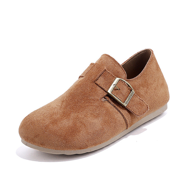 Damen Komfortable Slipper mit praktischem Klettverschluss EB