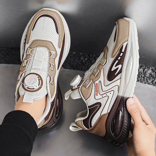 Damen Sportliche Sneakers mit dynamischem Dämpfungssystem und Schnellschnürung EB