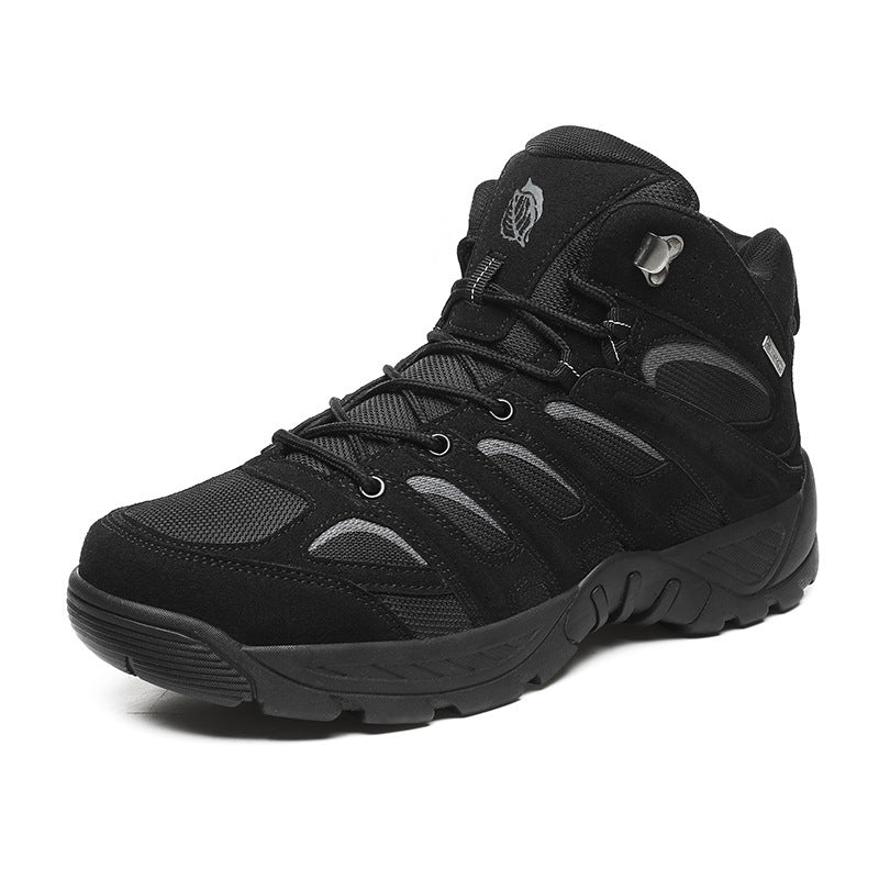 Damen Hochwertige Wanderstiefel mit rutschfester Profilsohle EB