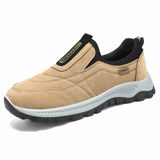 Damen Sportliche Slip-On Sneaker mit rutschfester Sohle EB