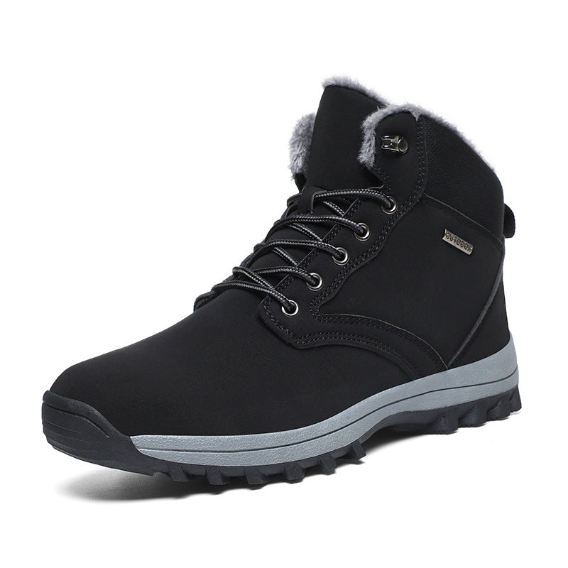Damen Wärmeisolierte Winterstiefel mit rutschfester Sohle und kuscheligem Innenfutter EB