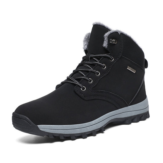 Damen Wärmeisolierte Winterstiefel mit rutschfester Sohle und kuscheligem Innenfutter EB