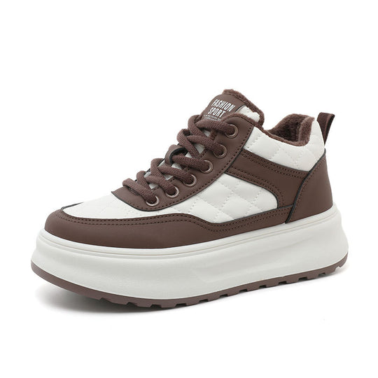 Damen Sportliche High-Top Sneakers mit dämpfendem Innenfutter und robustem Design EB