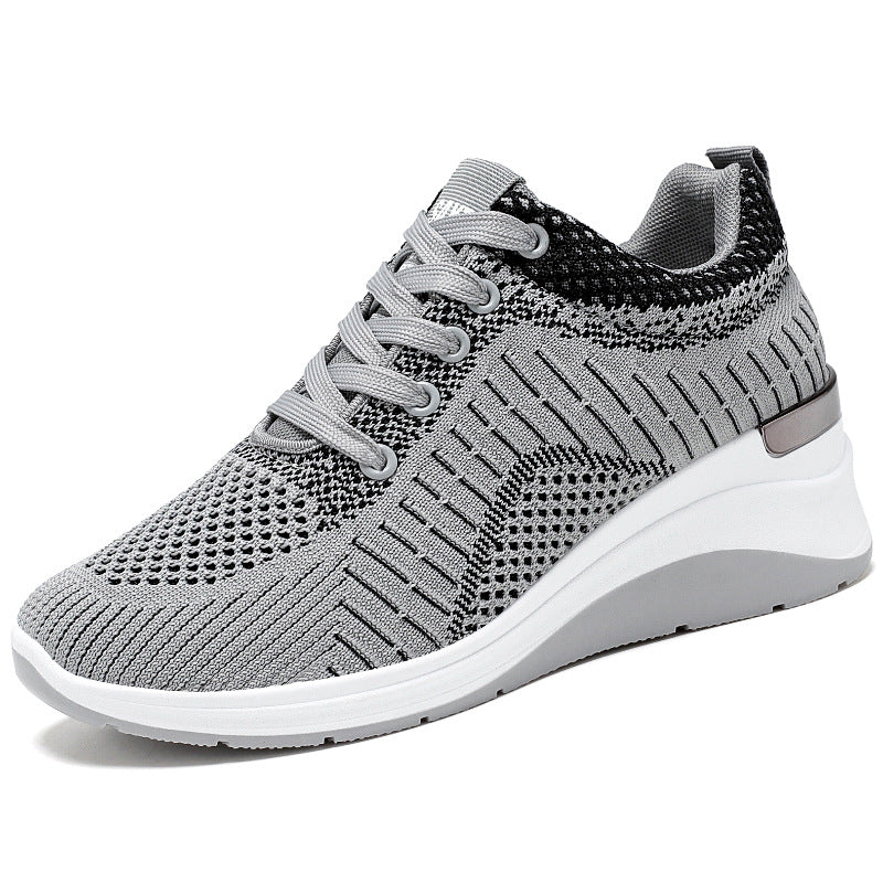 Damen Sportliche Sneakers mit atmungsaktivem Mesh-Obermaterial und ergonomischer Dämpfung EB