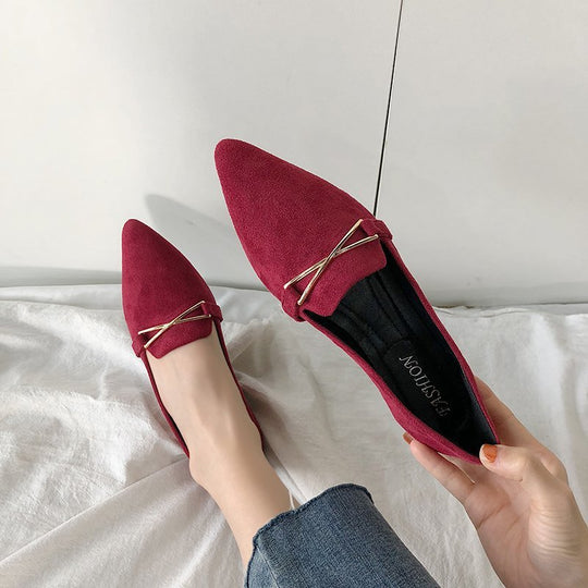 Damen Modische Mokassins EB