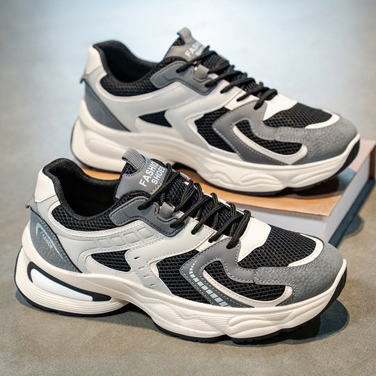 Damen Sportliche Sneakers mit atmungsaktiver Netzstruktur und ergonomischer Dämpfung EB