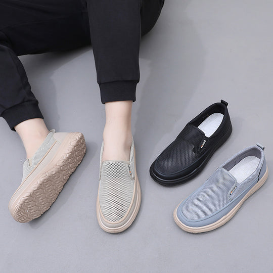 Damen Rutschfeste Mesh-Sneaker mit elastischem Einstieg EB