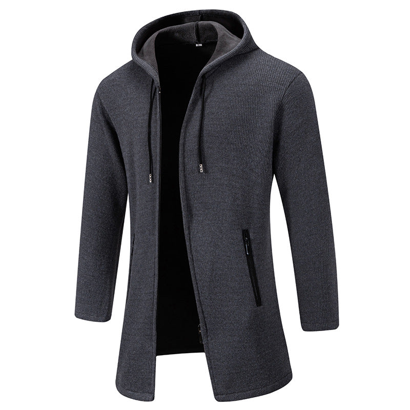 Herren modische Übergangsjacke mit hohem Kragen EB