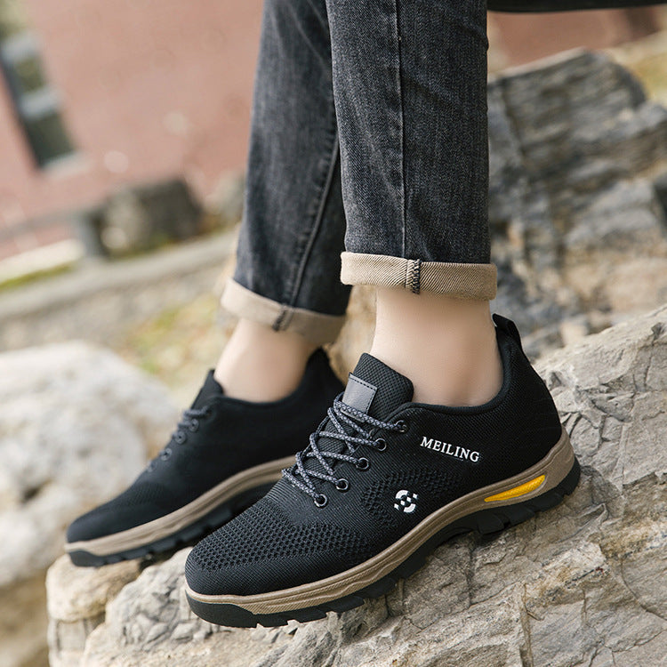 Damen Laufende Straßen-Sneaker mit atmungsaktiver Struktur und dämpfender Sohle EB