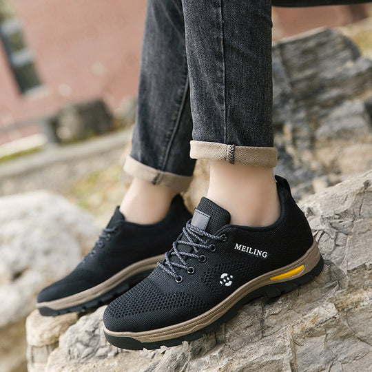 Damen Laufende Straßen-Sneaker mit atmungsaktiver Struktur und dämpfender Sohle EB