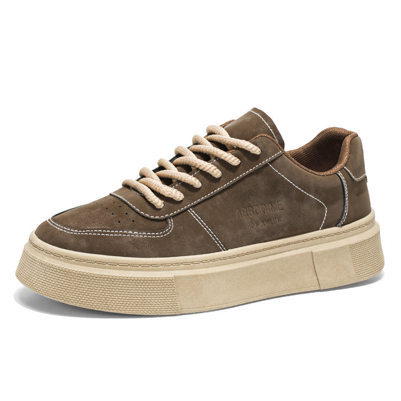 Damen modische Sneakers mit dicker Profilsohle und robustem Obermaterial EB