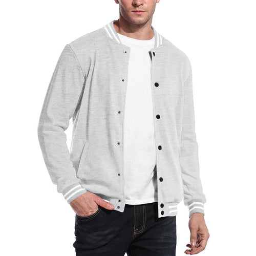 Herren Sport-Jacke im College-Stil mit praktischen Taschen und modernem Schnitt EB