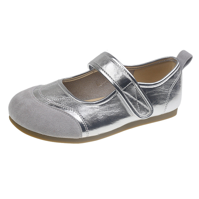 Damen Ballerina mit verstellbarem Riemen von EB