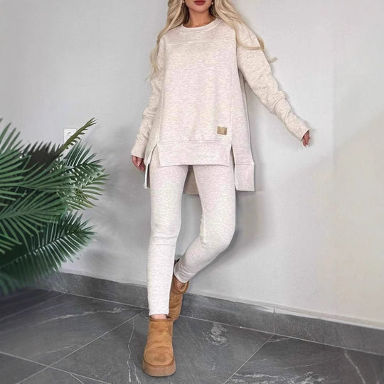 Damen Bequemes Lounge-Set mit modernem Oversized-Schnitt EB