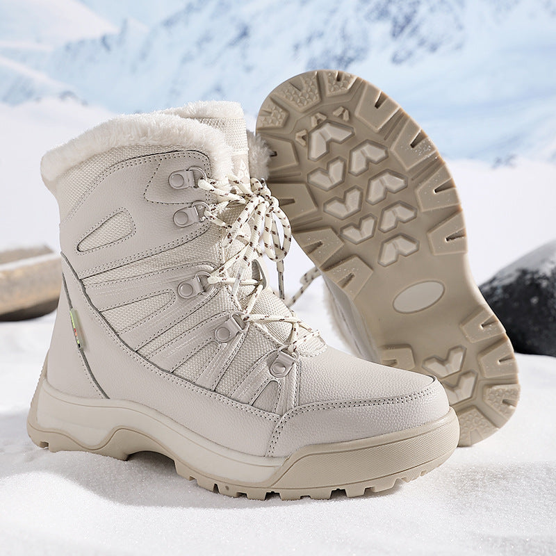 Damen Winterboots mit warmem Futter und rutschfester Sohle EB