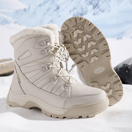 Damen Winterboots mit warmem Futter und rutschfester Sohle EB
