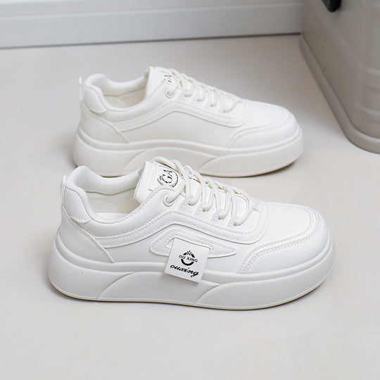 Damen komfortable Sneaker mit dämpfendem Fußbett und atmungsaktivem Obermaterial EB