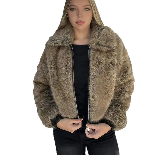 Damen Militärisch inspiriere Kurzjacke EB