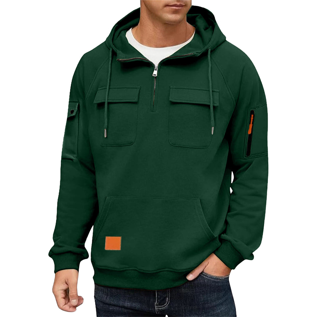 Herren Alltags-Hoodie mit praktischen Taschen EB