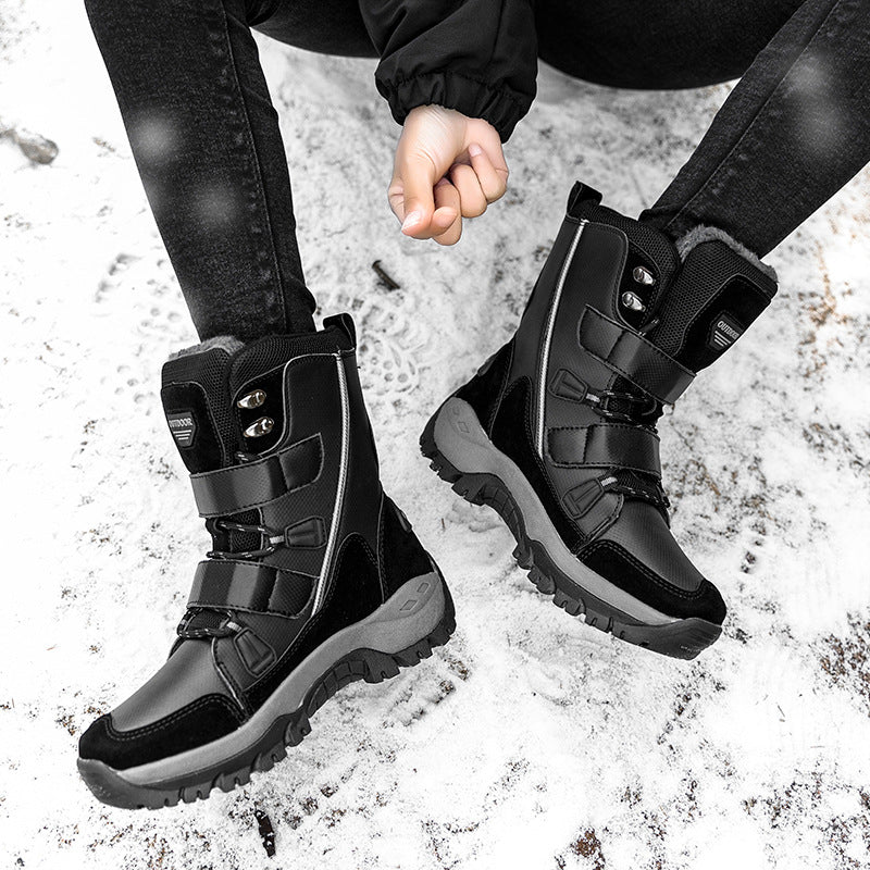 Damen Winterstiefel mit isolierender Fütterung und rutschfester Sohle EB