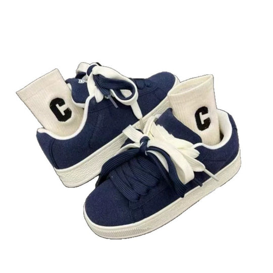 Damen Sneakers im sportlichen Stil mit hochwertiger Oberflächenstruktur EB