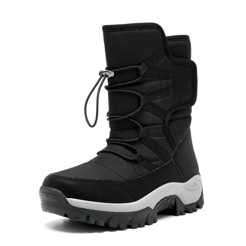 Damen Winterstiefel mit rutschfester Sohle und wärmeisolierendem Innenfutter EB