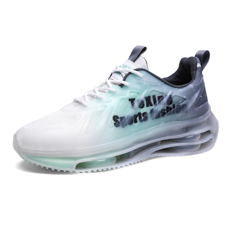 Damen sportliche Lauf-Sneaker mit luftiger Mesh-Oberfläche und stoßdämpfender Sohlentechnologie EB