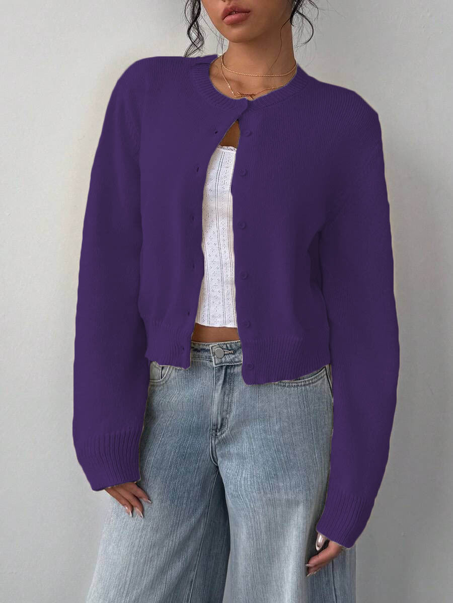 Damen Strickjacke im Oversized-Stil EB