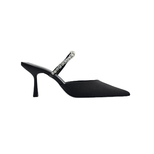 Damen Sling-Pumps mit funkelndem Riemen und elegantem Design EB