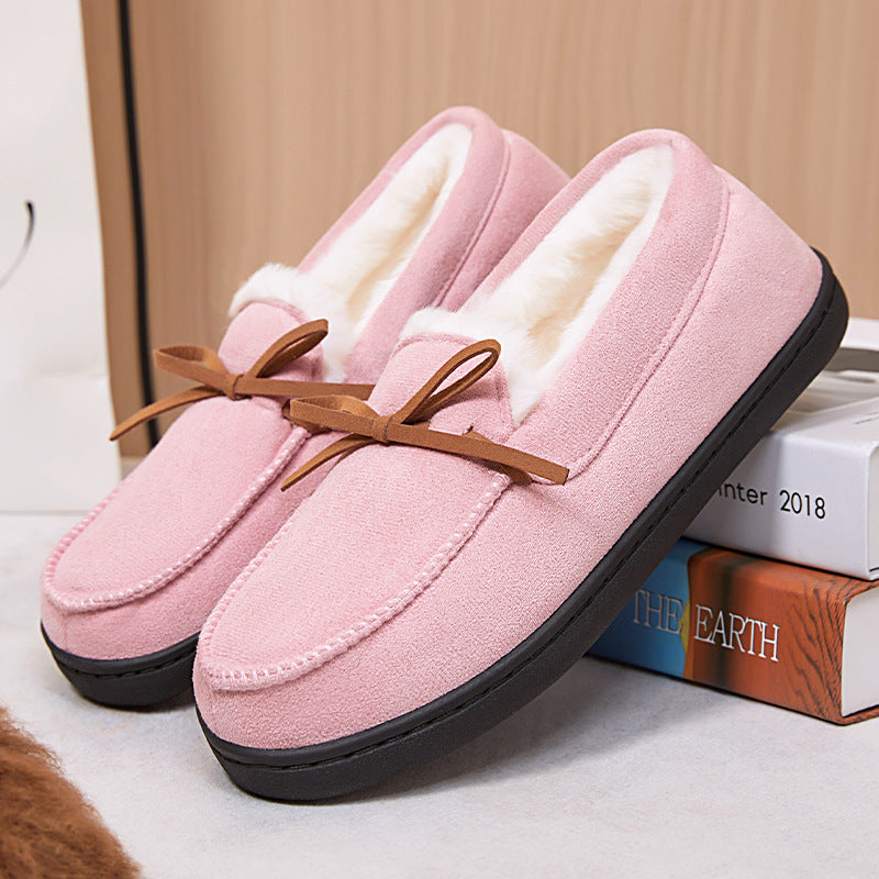 Damen Kuschelige Hausschuhe mit weichem Futter EB