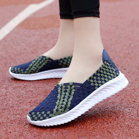 Damen Atmungsaktive Slipper mit flexiblem Design EB