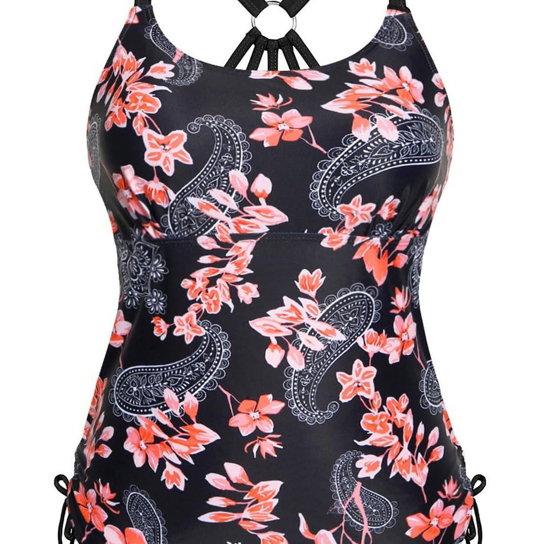 Damen Sportlicher Tankini mit racerback Design EB