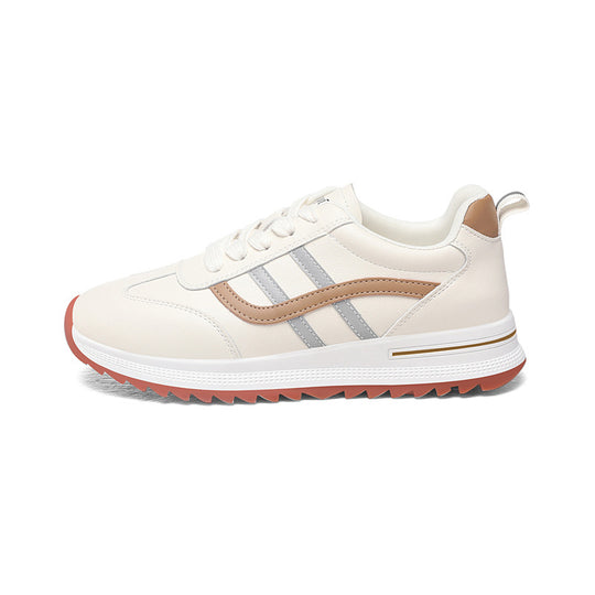 Damen Sportliche Sneakers mit rutschfester Laufsohle und gepolstertem Futter EB